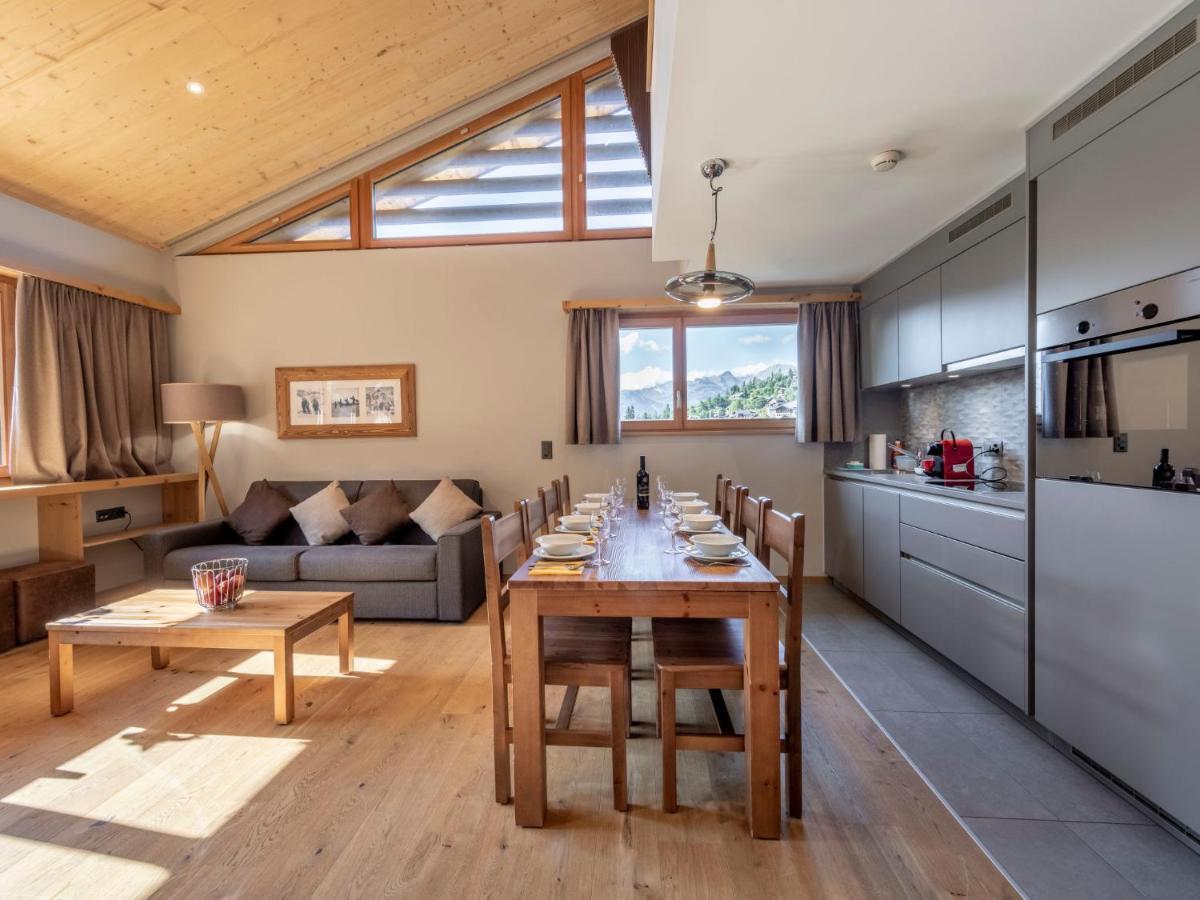 Studio Swisspeak Resorts Studio By Interhome Vercorin Buitenkant foto